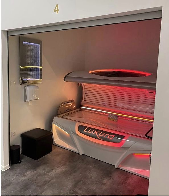 Horizontálne turbosolárium Luxura